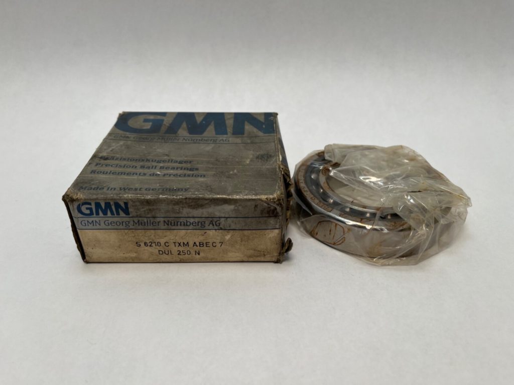 Super-Precision Angular Contact Ball Bearing - 50 mm ID, 90 mm OD, 20 mm Width, Open, 15° Contact Angle, Light Preload, ABEC 7, PEEK Cage
