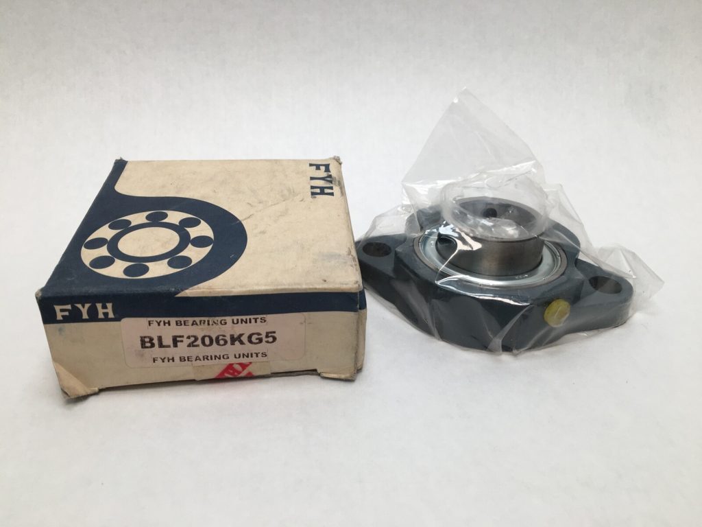 Two-Bolt Oval Flange Unit – 30 mm Bore, Zinc Alloy, Set-Screw Locking, 2 Pcs