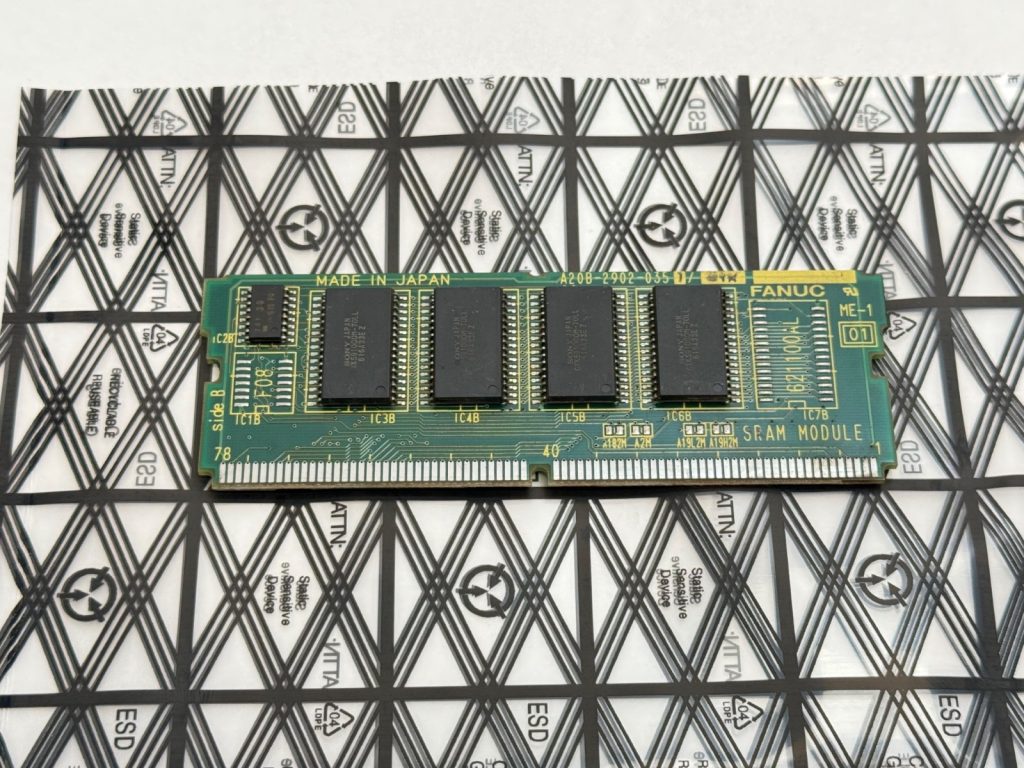 CNC Memory Module, 768 K Battery-Backed SRAM Daughter Board, F16B / Series 16-18