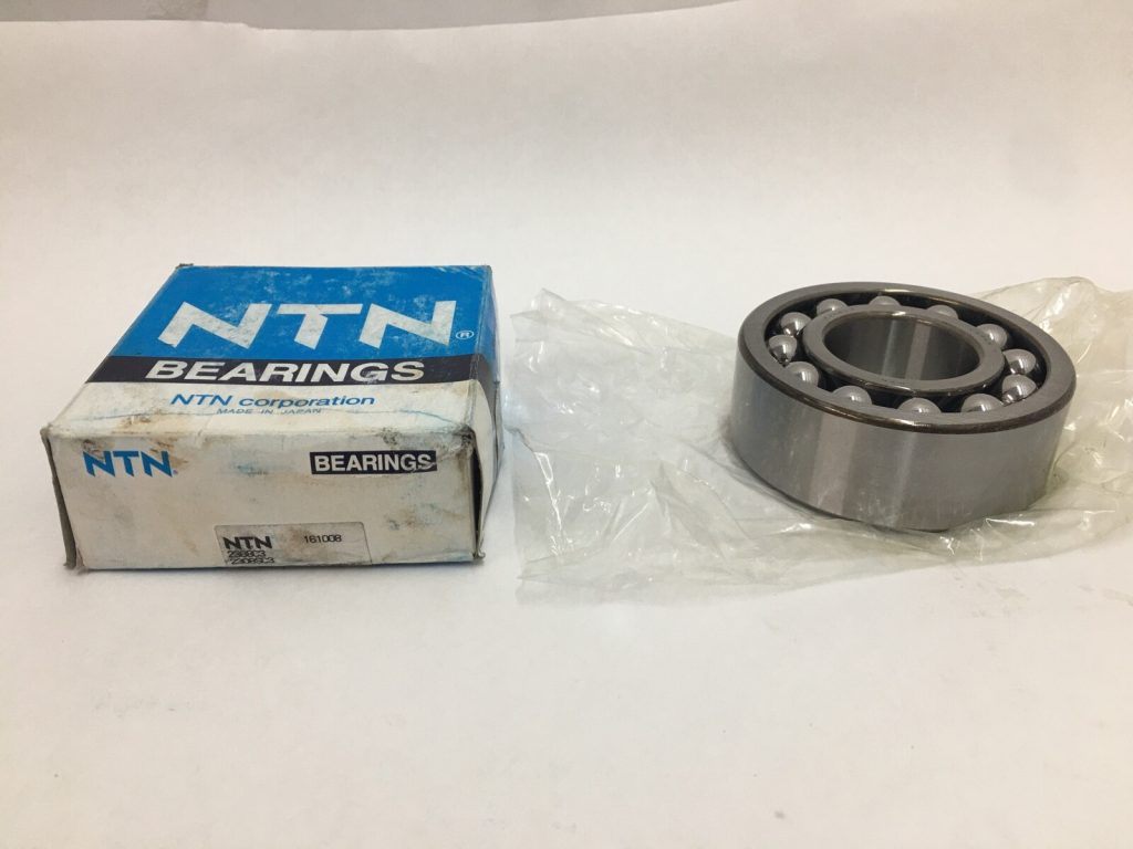Double-Row Self-Aligning Ball Bearing - 40 mm Cylindrical Bore, 90 mm OD, 33 mm Width, Open, C3 Clearance, Pressed Steel Cage, 2 Pcs