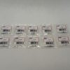 Deep Groove Ball Bearing, Open, Extra-Thin Section, 10 x 22 x 6 mm — Bulk Lot of 10 Pieces, 2.7 kN Dynamic, Square Cross-Section