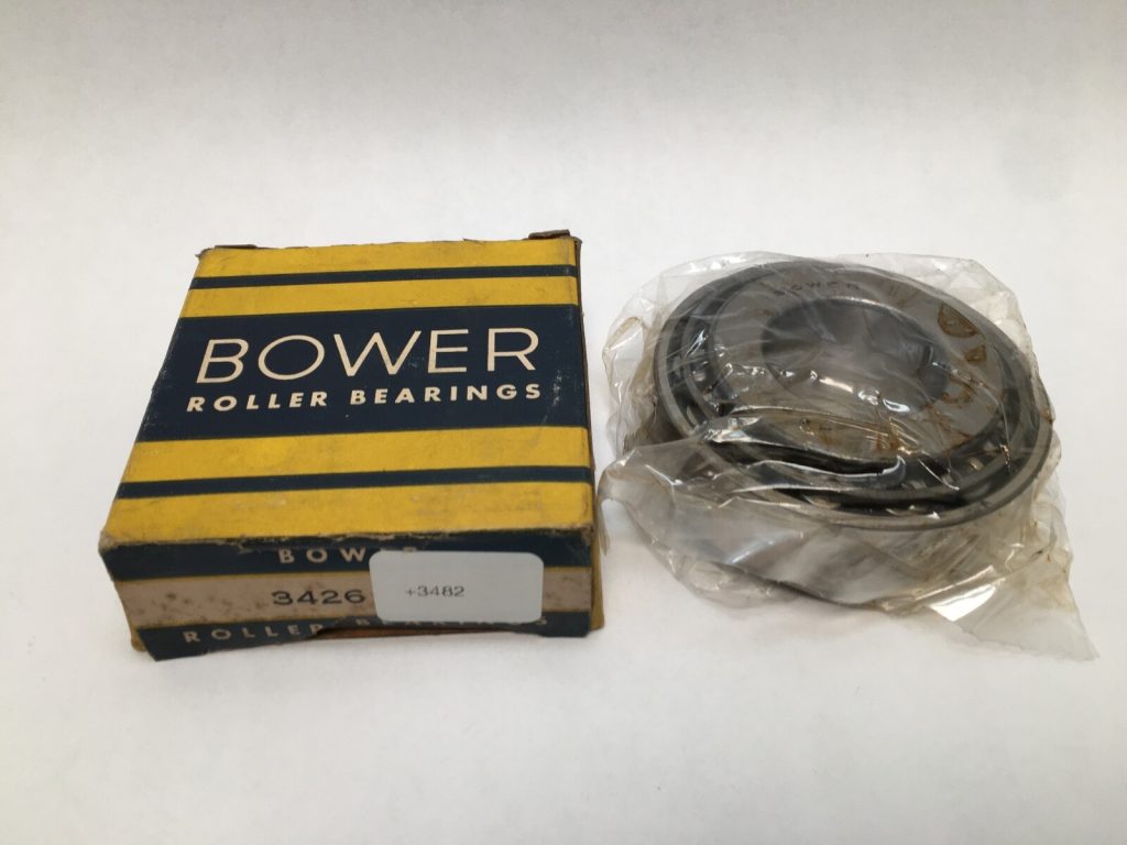Single-Row Tapered Roller Bearing Cone and Cup Set, 1-3/8 in Bore, 3.123 in Outside Diameter, 1.1563 in Wide, 2 Pcs