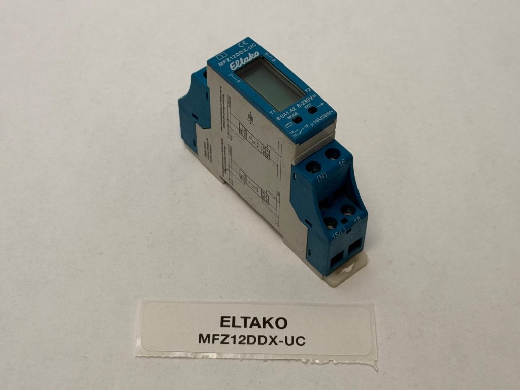 Digital Multifunction Time Relay, 18 Functions, 0.1 s to 99 h, 10 A / 250 V AC, 12-230 V UC, 1-Module DIN Rail