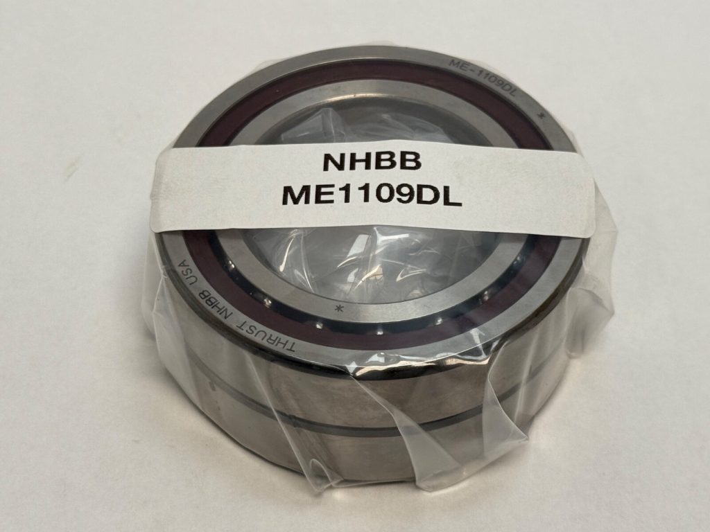Super-Precision Angular Contact Ball Bearing Matched Duplex Pair, 45 x 75 x 16 mm, Light Preload, Phenolic Cage, 2 Pieces per Set