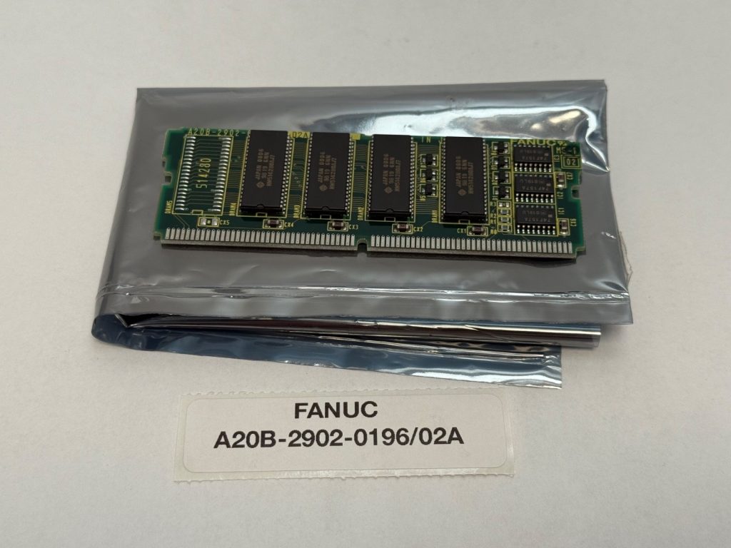 2 MB DRAM Working-Memory Module for Series 16 / 18 / 21 CNC, Model B and C — CPU Board Daughter Card