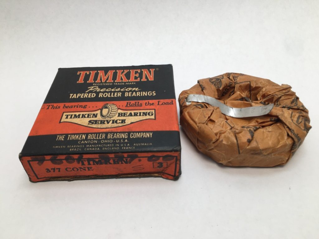 Imperial Tapered Roller Bearing Cone, 2.0625 in / 52.388 mm Bore, Class 3 Precision, Mates Cup 372A - 1 Pc