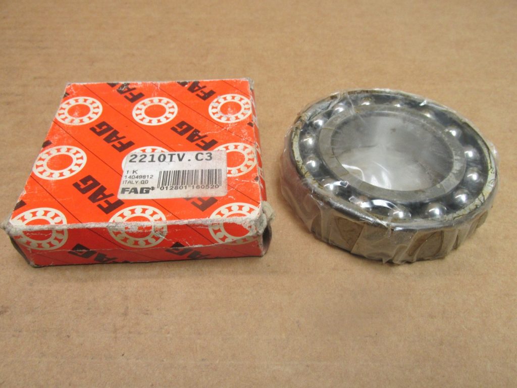 Double-Row Self-Aligning Ball Bearing, 50 x 90 x 23 mm, C3 Clearance, Polyamide Cage, Cylindrical Bore, Open, 1 Pc