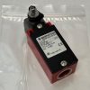 Metal-Bodied Limit Switch, Steel Rod Actuator on Repositionable Turret Head, 1 NC + 1 NO Slow-Action, Positively Opening NC, IP65