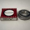 Stainless Steel Deep Groove Ball Bearing, 1-1/4 in Bore x 2-1/2 in OD x 5/8 in Wide, Two Rubber Seals, Food-Grade Grease