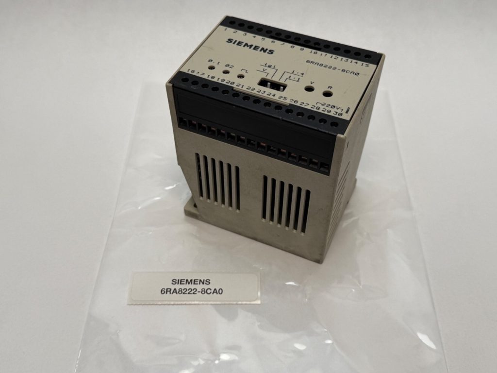 Siemens 6RA8222-8CA0 Frequency Voltage Converter 6RA82228CA0