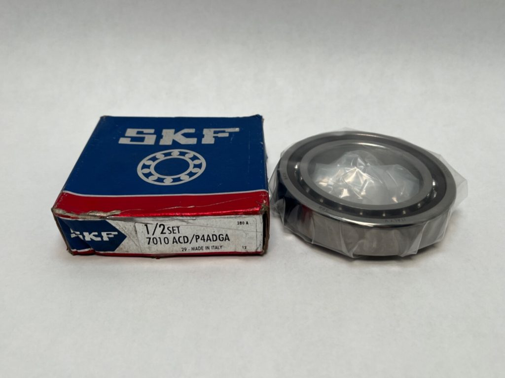 Super-Precision Angular Contact Ball Bearing – 50 mm ID, 80 mm OD, 16 mm Width, Open, 25°, Light Preload, ABEC 7