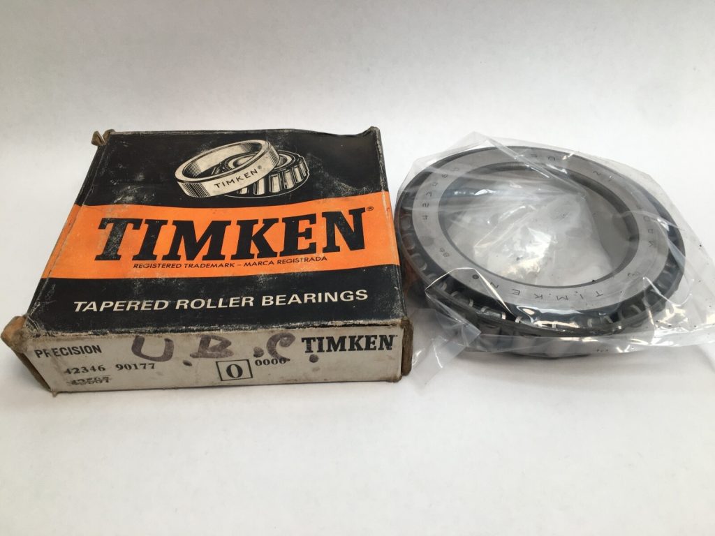 Tapered Roller Bearing Single Cone — 3.4630 in Bore, 1.1406 in Inner Ring Width, 43,400 lbf Dynamic, Mates With 42584 Cup