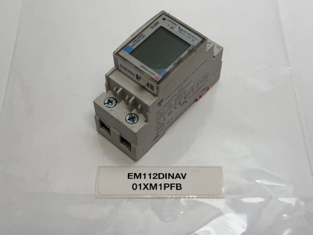 Single-Phase DIN-Rail Energy Meter, 230 V L-N, 5(100) A Direct, M-Bus, Bidirectional MID Class B