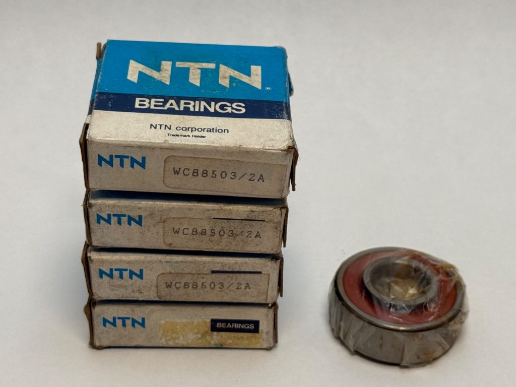 NTN WC88503 Bearing Rubber Sealed 17mmx40mmx0.6536" mm WC-88503/2A 4 Pcs