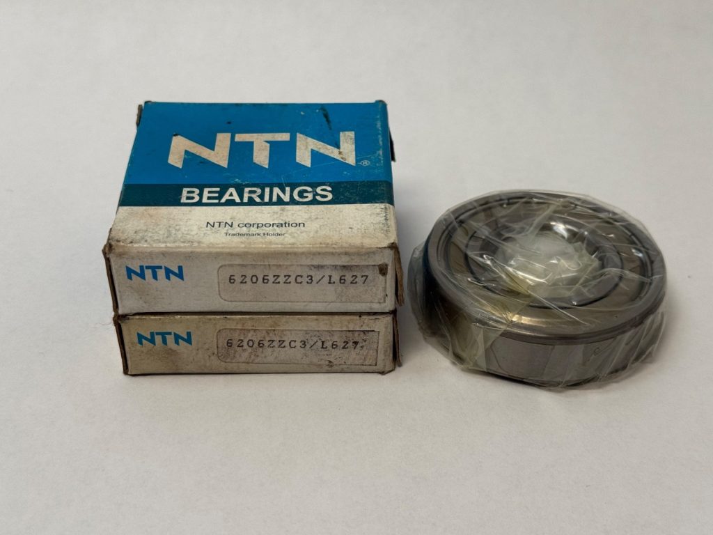 NTN 6206ZZC3 Bearing Metal Shielded 30x62x16 mm 6206-ZZ-C3 6206-2Z 2 Pcs