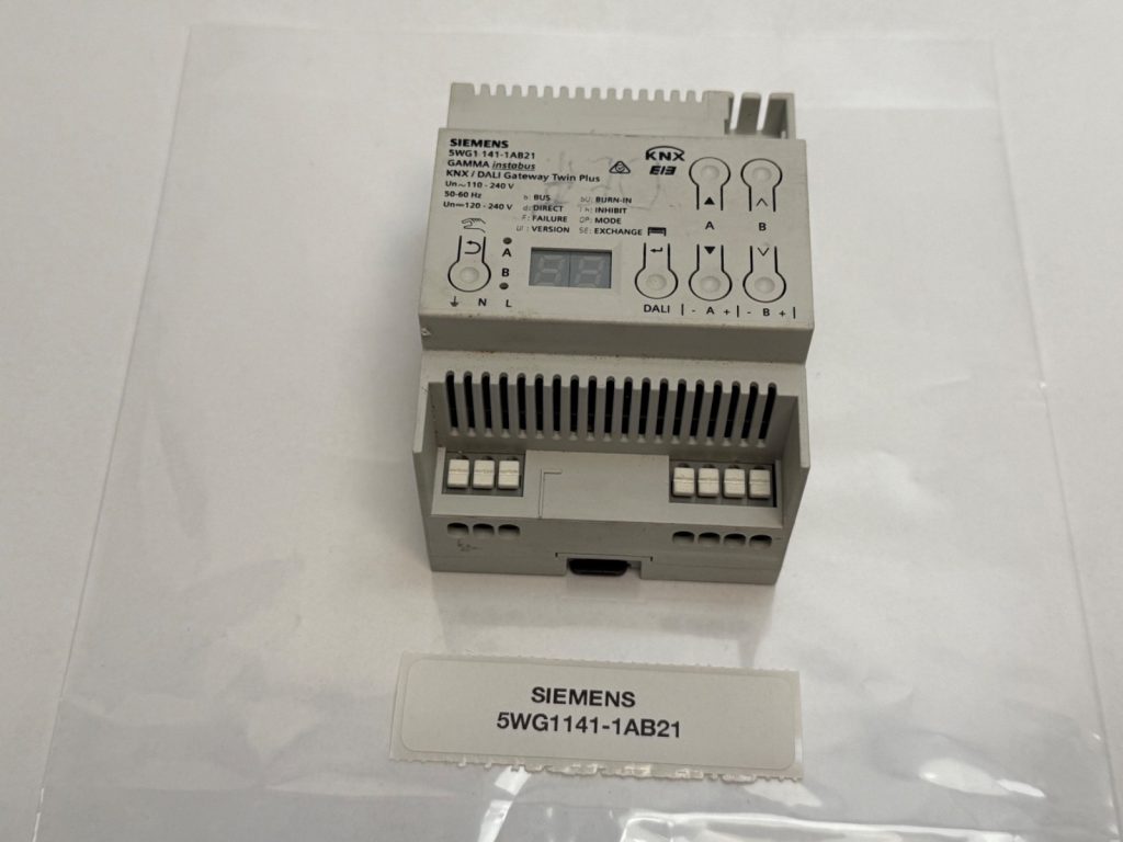 KNX to DALI Gateway, 2 Channels, 64 DALI Control Gear per Channel, DALI-2 and Edition 1 Support, DIN Rail