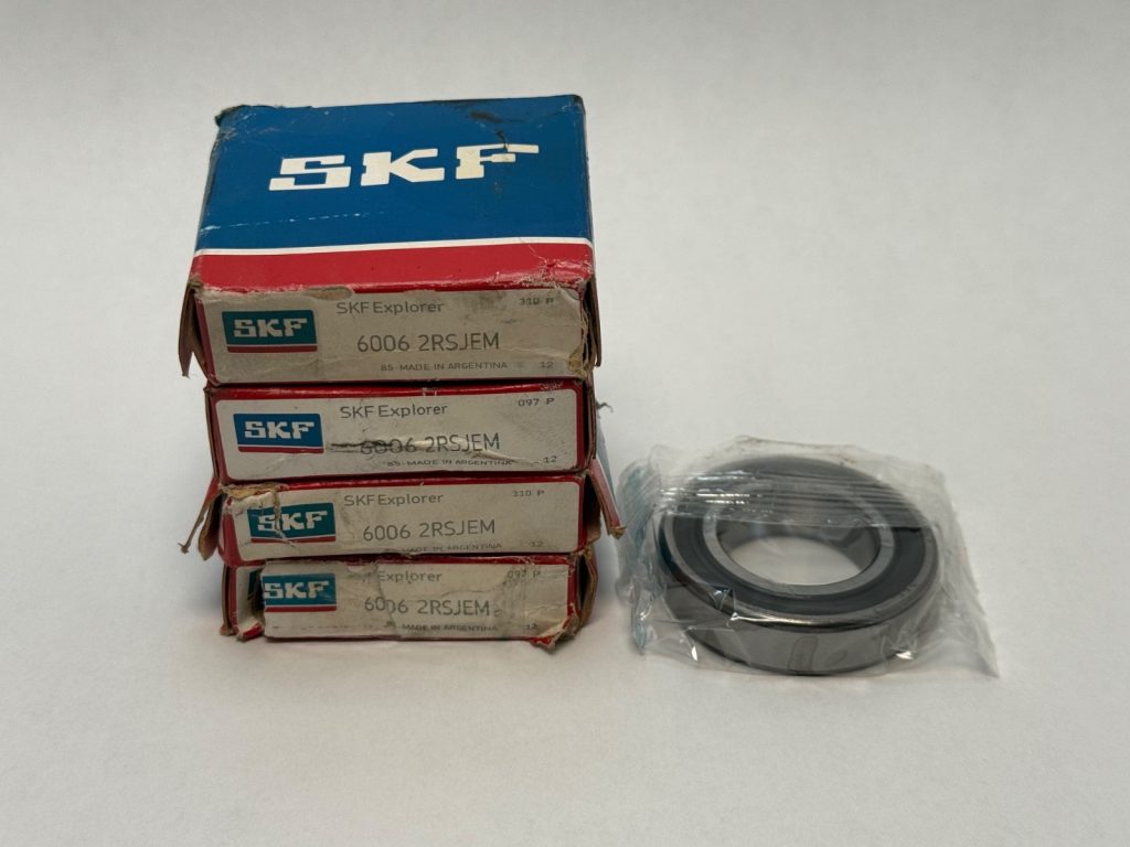 SKF 6006-2RSJEM Bearing Rubber Sealed 30x55x13 mm 6006-2RS-C3 6006RS 4 pcs