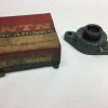 Two-Bolt Rhombus Flange Mount Bearing Unit, 1 in Bore, Eccentric Collar Locking, Cast Iron