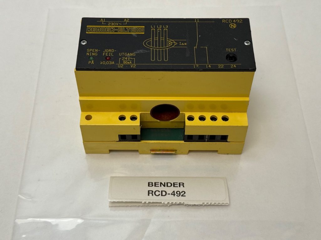 Bender RCD-492 Residual Current Device RCD492
