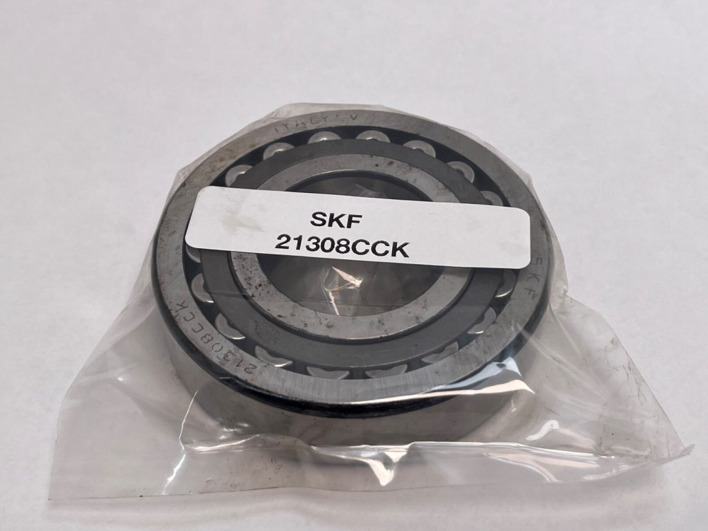 Spherical Roller Bearing - Tapered 1:12 Bore, 40 mm ID, 90 mm OD, 23 mm Width, Open, Pressed Steel CC Cage, CN Clearance