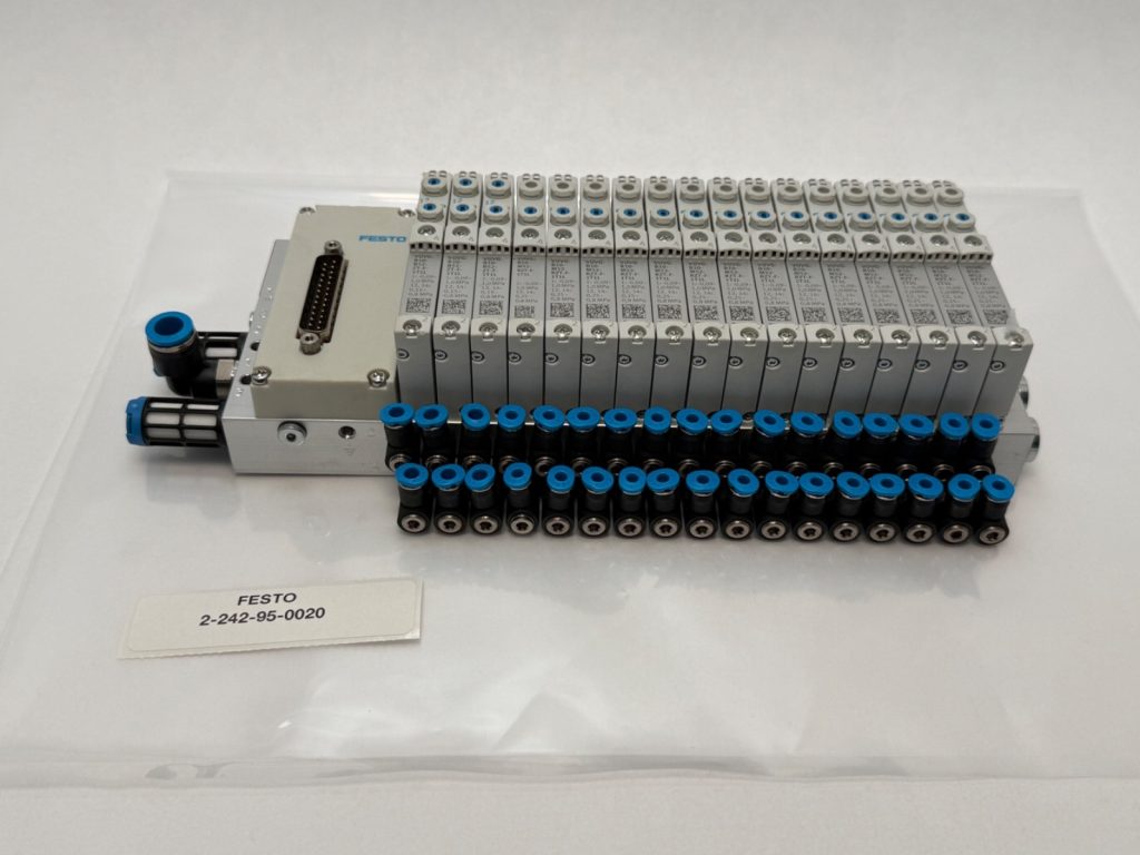 VTUG Valve Terminal Assembly, 25-Pin Sub-D Multi-Pin Electrical Interface, 24 V DC
