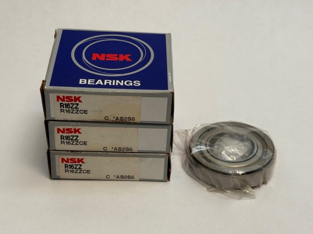 NSK R16ZZ Bearing Metal Shielded 1x2x1/2" mm R16ZZCE R16-2Z 3 Pcs