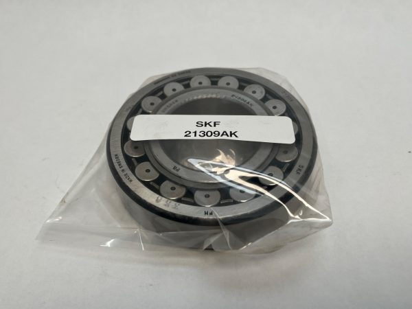 SKF 21309AK double-row spherical roller bearing in plastic packaging with label