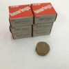 Deep Groove Ball Bearing 12x28x8 mm, Open Both Faces, 6001 Envelope, Set of 6 Pcs