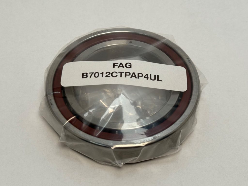 Super-Precision Spindle Bearing – Straight Bore, 60 mm ID, 95 mm OD, 18 mm Width, Open, 15° Contact Angle, P4S, Universal Light Preload