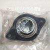 Two-Bolt Oval Flange Unit – 1-9/16 in Bore, Cast Iron, Set-Screw Locking