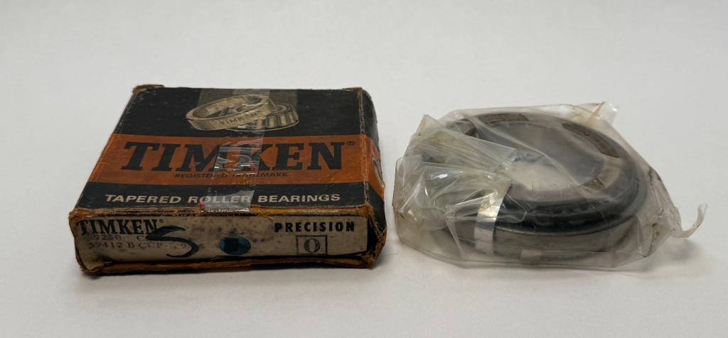 Imperial Tapered Roller Bearing Cone & Cup Set, 2-1/2" Bore x 4-1/8" OD x 0.8438" Wide, 115 kN Dynamic