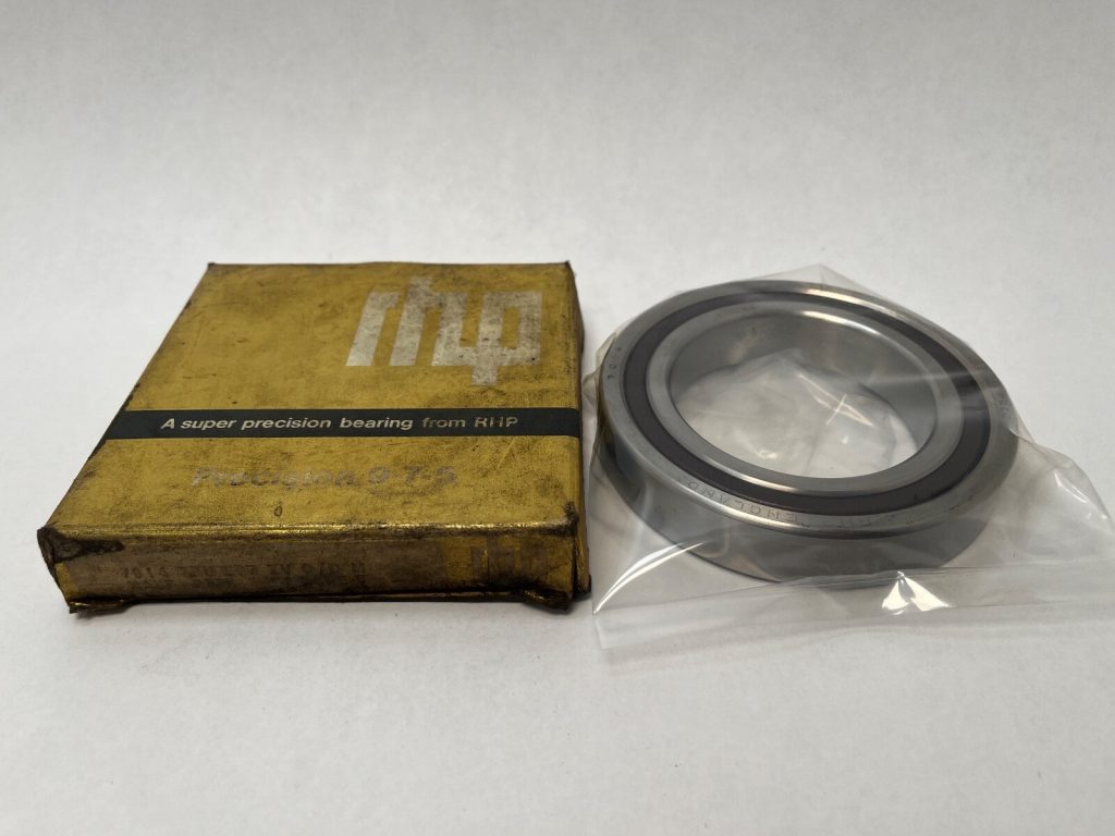 Super Precision Angular Contact Ball Bearing - 70 mm ID, 110 mm OD, 20 mm Width, Open, Light Preload, Phenolic Cage, P4 / EP7