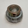 Radial Insert Ball Bearing, 40 mm Bore x 80 mm OD, Spherical Self-Aligning Outer Ring, Locking Collar, Sealed Both Sides