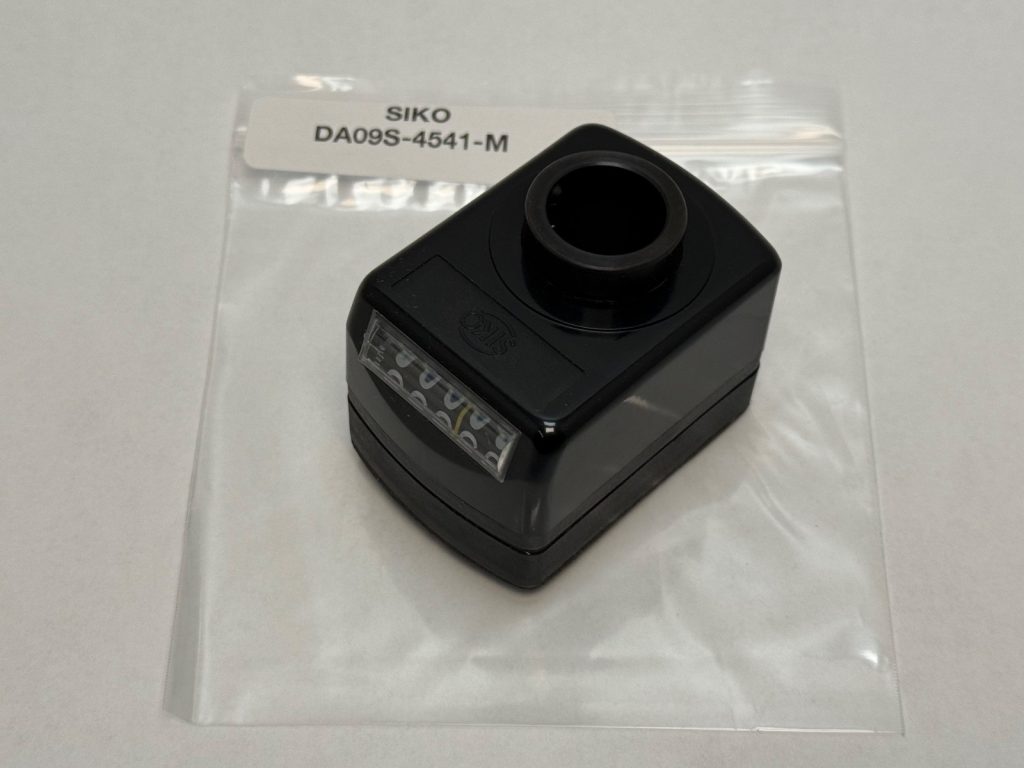 Mechanical Digital Position Indicator — 5-Decade Counter with Fine Reading, 20 mm Hollow Shaft, No Power Required