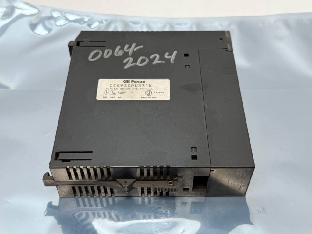 Series 90-30 Single-Slot CPU Module, 80188 10 MHz, 16K Program Memory, 512 Discrete In / 512 Discrete Out