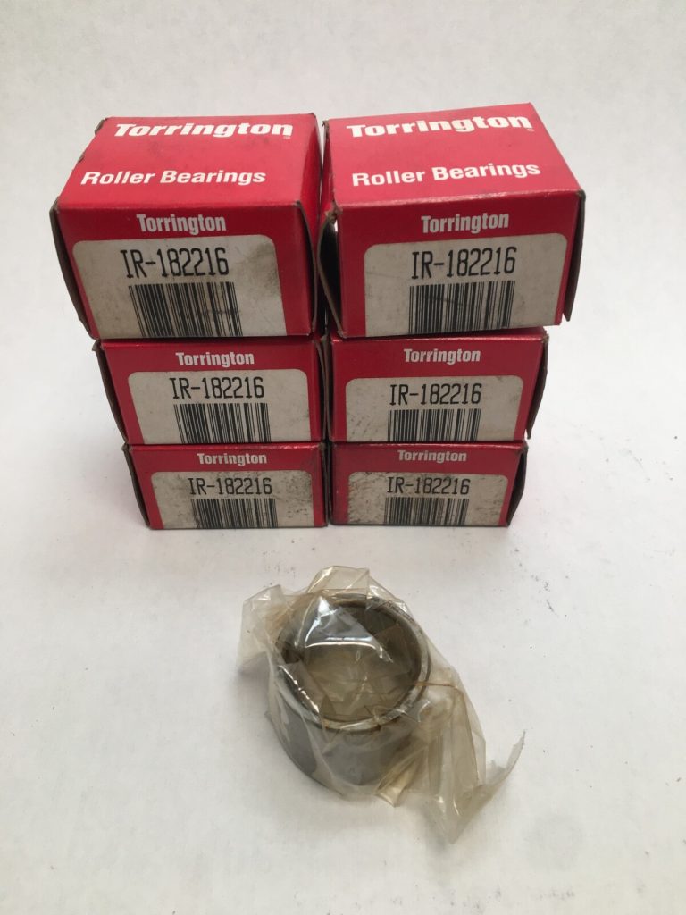Needle Roller Bearing Inner Ring 1-1/8 in Bore x 1-3/8 in OD x 1 in Wide, Hardened and Ground, Set of 6 Pcs