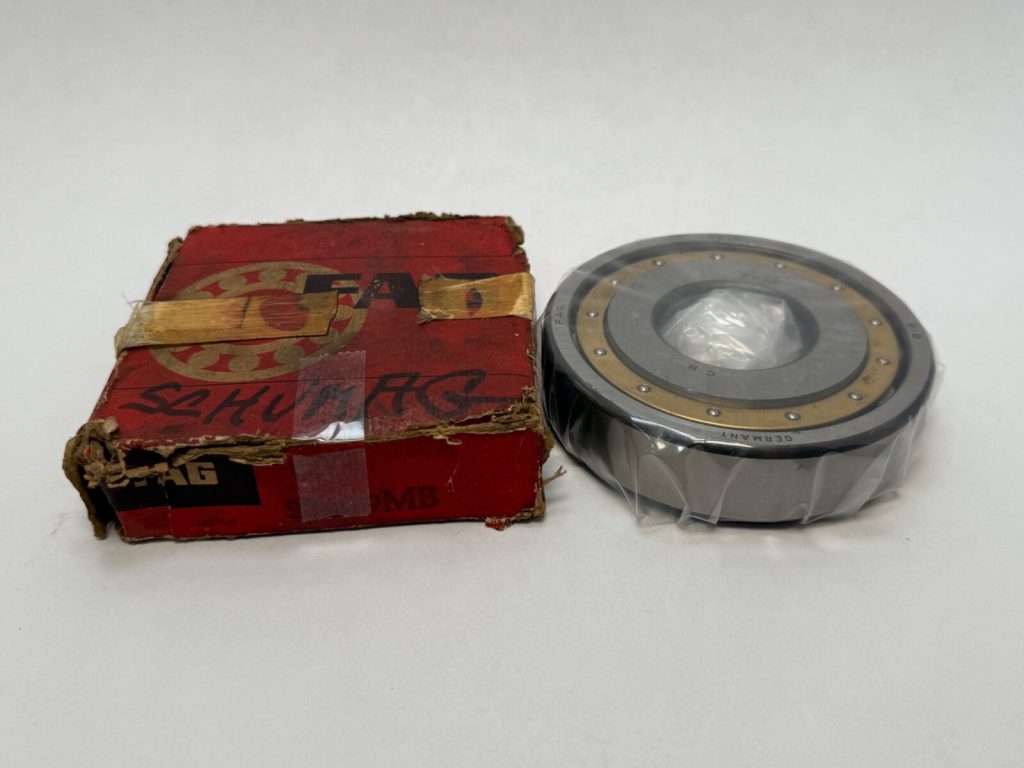 Single Row Barrel Roller Bearing 45x120x29 mm Cylindrical Bore Brass Cage