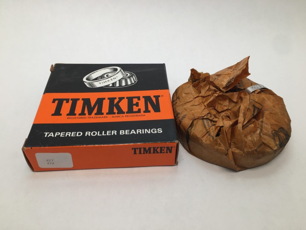 Single-Row Tapered Roller Bearing, Cone and Cup, 2-1/2 in Bore x 4.7244 in OD