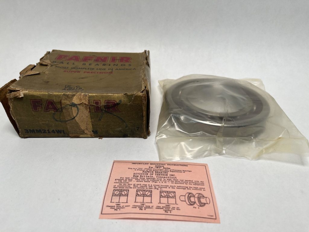 Super-Precision Angular Contact Ball Bearing – 70 mm ID, 125 mm OD, 24 mm Width, Open, 25° Contact Angle, Light Preload, ISO P4S.