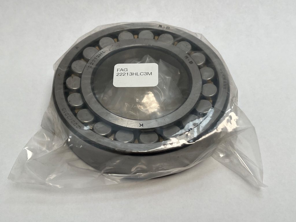 Double-Row Spherical Roller Bearing – Straight Bore, 65 mm ID, 120 mm OD, 31 mm Width, Open, Machined Brass Cage, C3 Clearance, 1.5° Misalignment
