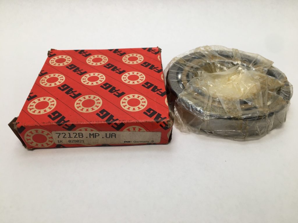 Single-Row Angular Contact Ball Bearing – 60 mm ID, 110 mm OD, 22 mm Width, Open, 40°, Machined Brass Cage