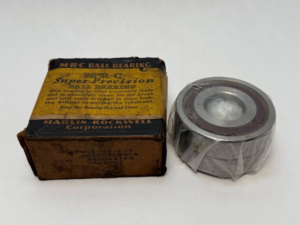 Angular Contact Ball Bearing Duplex Set, 30 x 72 x 19 mm, 29 Degree Contact Angle, Back-to-Back