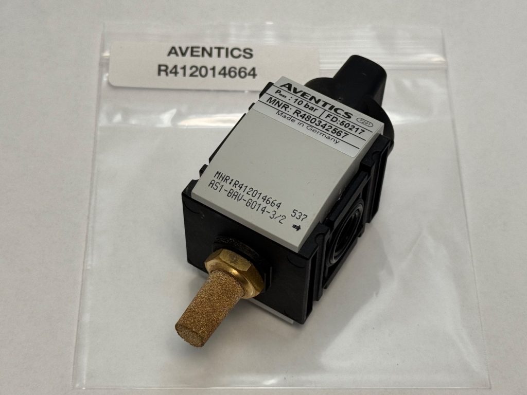 3/2 Manual Shut-Off Valve Module, G1/4 BSPP, Series AS1-BAV Air Preparation