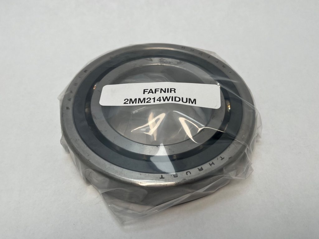 Angular Contact Ball Bearing - 70 mm ID, 125 mm OD, 24 mm Width, Open, 15° Contact Angle, Medium Preload.