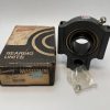 Wide-Slot Take-Up Bearing Unit — 1-7/16 in Bore, Medium Duty 200 Series Ball, Setscrew Lock, Cast Iron (Frame Not Included)