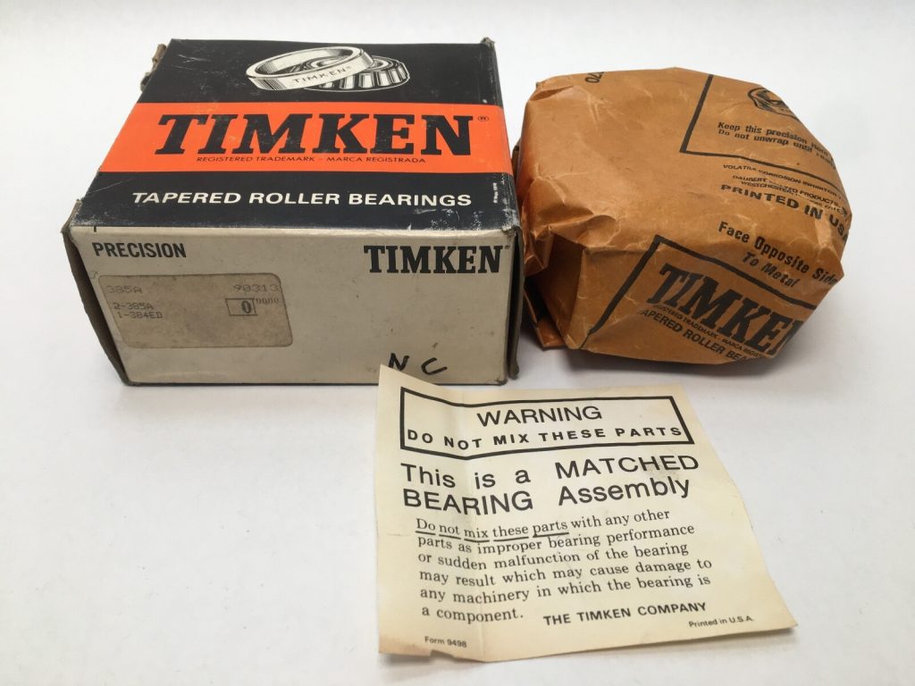 TDO Two-Row Tapered Roller Bearing Assembly - 2.0000 in Bore, 3.9375 in Cup Outer Diameter, Two Cones and One Double Cup, Case-Hardened Steel