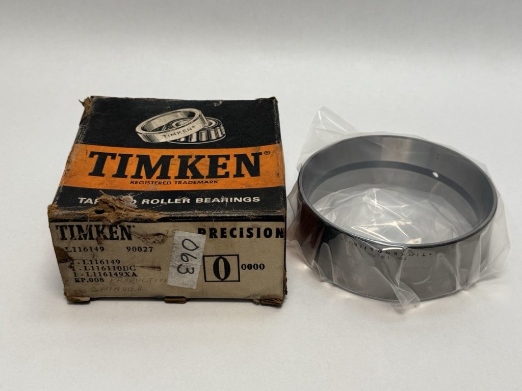 Tapered Roller Cup - 4.5625 in Cup Outer Diameter, 1.5636 in Cup Width, class 2, Case-Hardened High Alloy Steel