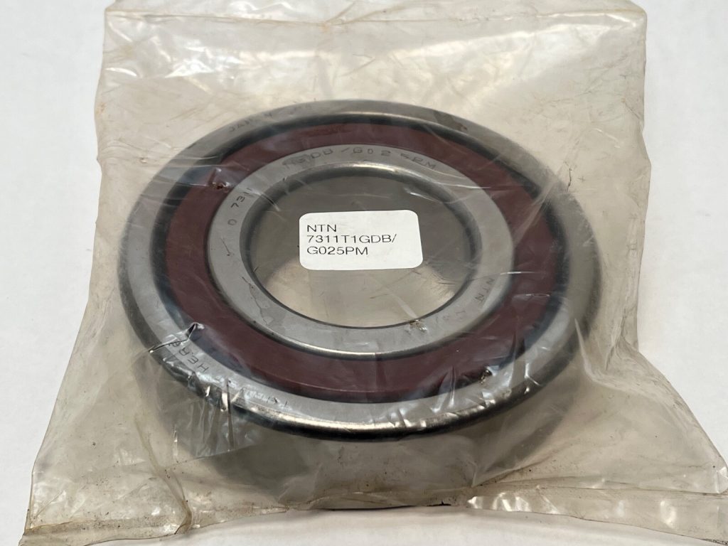 Angular Contact Ball Bearing - 55 mm ID, 120 mm OD, 29 mm Width, Open, Straight Bore, Ground for Back-to-Back Duplex Mounting