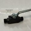 Two-Way Manual Ball Valve, DN4 Bore, M16x1.5 Ports, Quarter Turn Shut-Off
