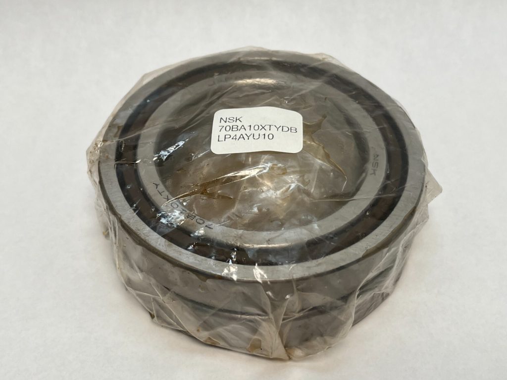 Ball Screw Support Bearing Set 70x110x18 mm, DB Back-to-Back, Light Preload, P4A Class, Phenolic Cage